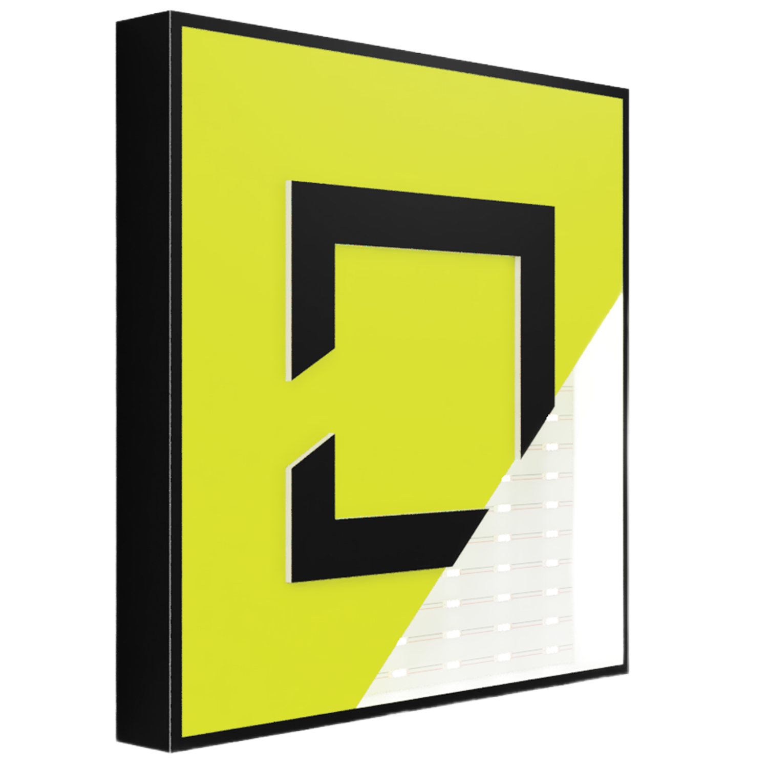 Leuchtkasten Dekupiert einseitig