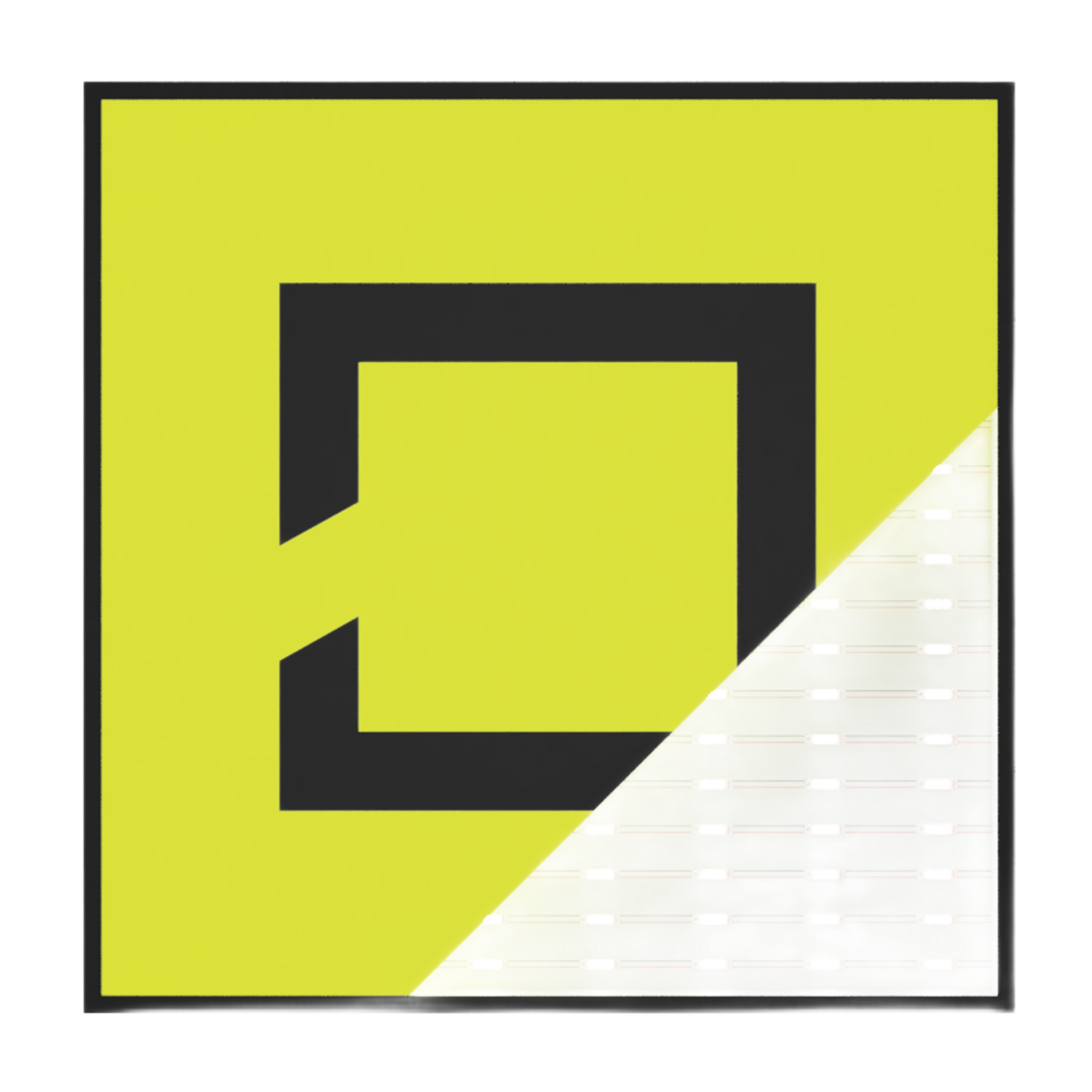 Leuchtkasten mit Scheibe einseitig